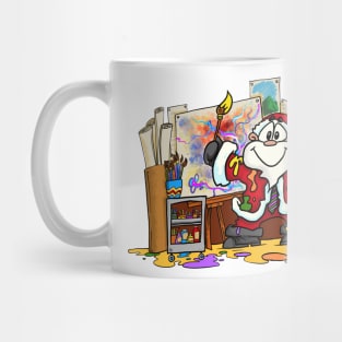 Art teacher santa Mug